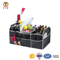 Foldable multipurpose storage waterproof auto container car trunk organizer