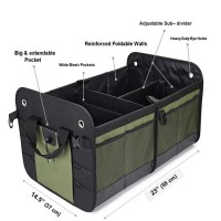 Multipurpose Collapsible Trunk Organizers Vehicle Car Trunk Organizer Bag