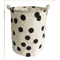 best selling products in Polyester cotton canvas folding laundrybasket foldable fabric Laundry Basket