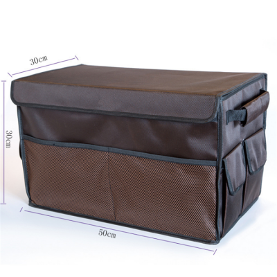 Storage Bag Car Backseat 2 Folded Folding Car Trunk Organizer For Suv