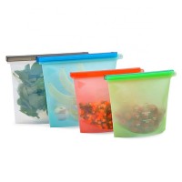 Food Grade Preservation Silicone Storage Bag Reusable Silicone Food Storage Bag