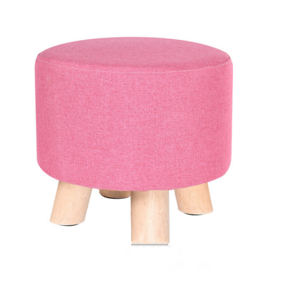 4 Legs Wooden Stools Small Wood Ottoman Sofa Foot Stool